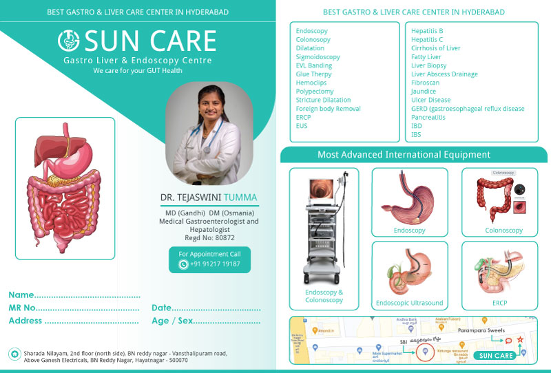 Sun Care Brochure design Hyderabad (Top Brochure Designer in Hyderabad)