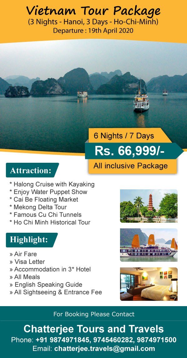 Chatterjee Tours and Travels Marking E-mailer Design