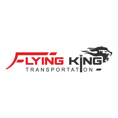 flying king transportation logo design (Top Logo Designer in Canada), logo design in Canada